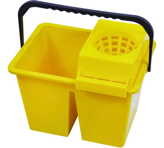 Ведро SYR DoubleDolly C10 2х6л желтое 860940 1