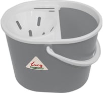 Ведро SYR Lucy Oval 12 л серый гранит L1405204