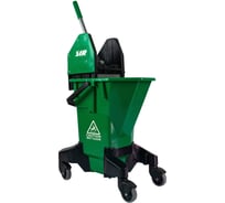 Ведро на колесах SYR Ergo LTS 26 л зеленое 920080