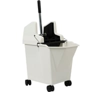 Ведро на колесах SYR Ladybug 20 л белое S0370202