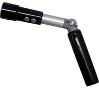 Переходник адаптер SYR угловой до 90 для труднодоступных мест, крепление Interchange, черный 970100