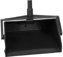 Совок открытый SYR Lobby с гребнем без ручки, черный 992126