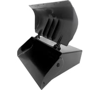 Совок с откидной крышкой SYR Lobby черный S0354000