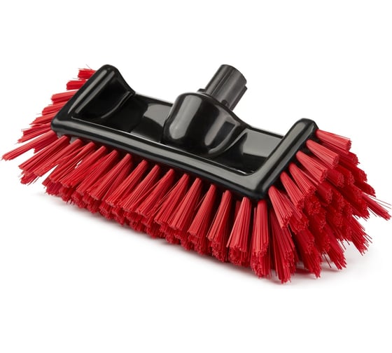 Щетка разноуровневая SYR Scrator Brush 30 см крепление Interchange красная 998629