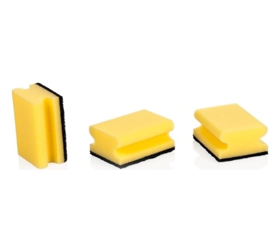 Кухонные губки Tescoma CLEAN KIT 3 шт, с петелькой 900650
