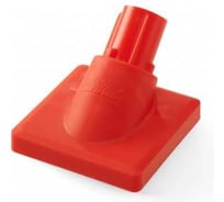 Держатель для меламиновой губки SYR квадратный 7,5 см крепление Interchange красный 994814