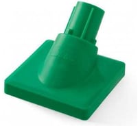 Держатель для меламиновой губки SYR квадратный 7,5 см крепление Interchange зеленый 994816