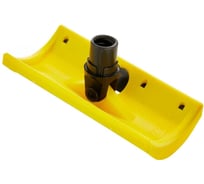 Держатель для меламиновой губки SYR полукруглый 18,5 см крепление Interchange желтый 994833