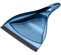 Совок Spin&Clean Rock'n'Roll, с резиновой кромкой, 5,5x21,5x33 см, индиго 220204