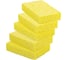 Губки для посуды LAIMA 110x70x20мм целлюлозные, 5шт, желтые 700259 10