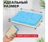 Губки для посуды LAIMA 110x70x20мм целлюлозные + абразив, 5шт, синий/белый абразив 700260 4