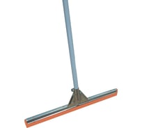 Сгон для пола NV 55см, с рукояткой, красная резина, металлический NV02055