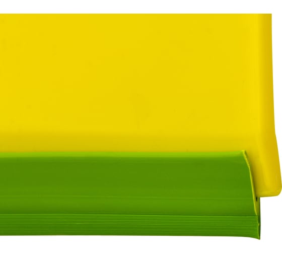 Набор Palisad Home совок с кромкой 330x225 мм и щетка-сметка 285 мм, желтый 933125