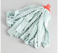 Насадка для швабры Доляна ленточная, крючки, микрофибра 130 грамм, цвет микс 1847257