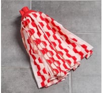 Ленточная насадка для швабры Доляна полоски, микрофибра 150 грамм, цвет микс 3551843