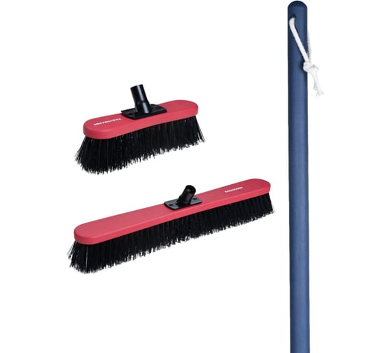 Набор из 2 щеток Fachmann 280 мм и 600 мм, с деревянным черенком 05.254 1