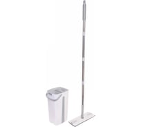 Набор для уборки Селфи Клио ведро с отжимом, швабра, две насадки, в цветной коробке 264 923-156