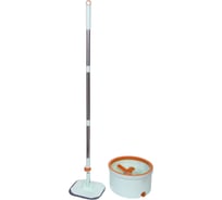 Набор для уборки Селфи Идеальная уборка ведро с отжимом, швабра, две насадки, в цветной коробке 923-168