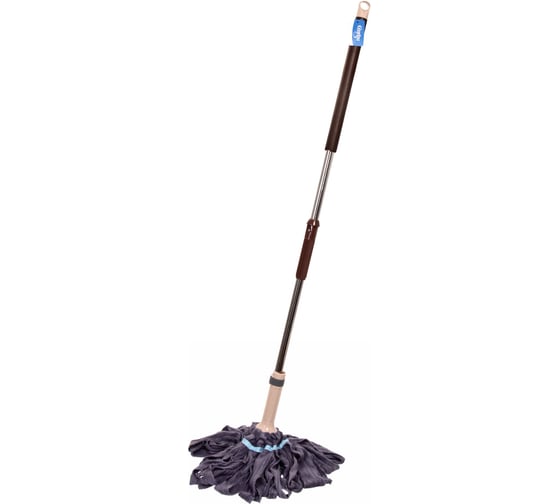 Швабра отжимная с насадкой из микрофибры Селфи Люкс насадка 300 гр. 965-187 1