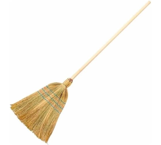 Метла сорго IMPERA с черенком, упаковка 25 штук 700060 1