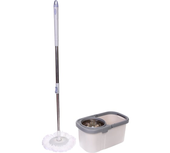 Набор для уборки Селфи Мастер ведро, швабра, две насадки в цветной коробке 923-167 1