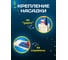МОП плоский ACG микрофибра, 50х14 см, карман + ушки 1029004 4