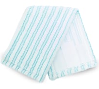 МОП плоский ACG микрофибра, мягкий абразив, 40х13 см, карман + ушки 1029354