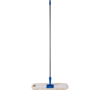 Швабра рамка с плоским мопом NV хлопок, 60см, синий NV-MOP602C-B