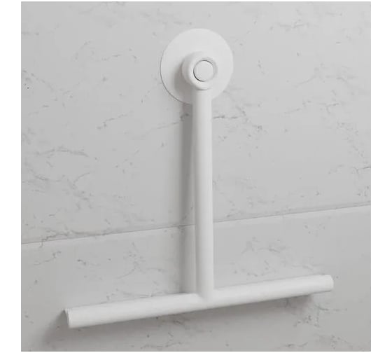 Скребок-водосгон для стекла RGW BC-01-W 217х211, белый с присоской 38460100-01 1