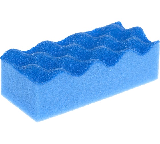 Губки с абразивом из полиамида HQ Profiline РельефПро, синие, 5 шт 77305 1