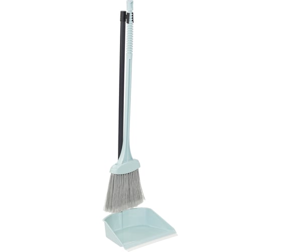 Набор для уборки помещений IDEA ЛЕНИВКА с веником М 5178 Морская волна 1