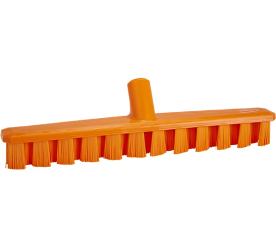 Скребковая щетка для пола Vikan UST 400 мм, жёсткий ворс, оранжевый цвет 70647 1