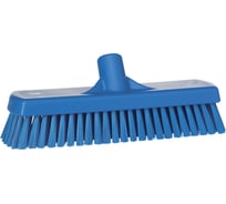 Щетка для мытья полов и стен Vikan 305 мм, жёсткий ворс, синий цвет 70603