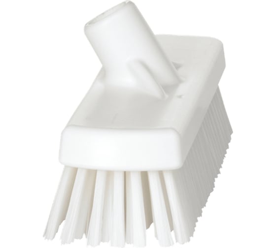 Щетка для мытья полов и стен Vikan 305 мм, жёсткий ворс, белый цвет 70605 1