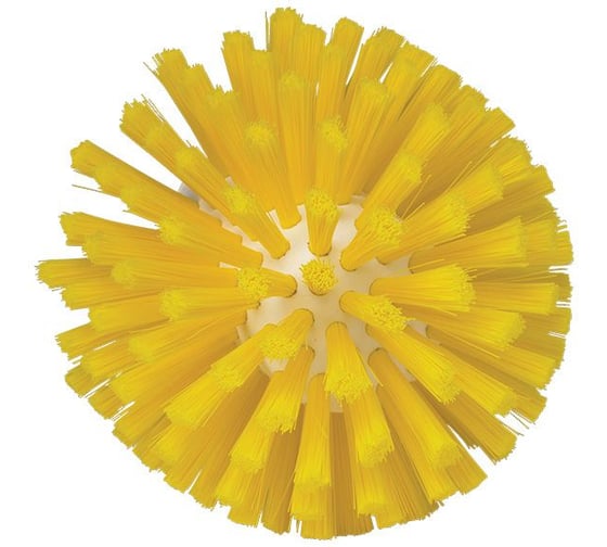 Щетка для очистки мясорубок Vikan D135 мм, средний ворс, желтый цвет 70356 1