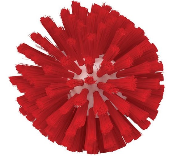 Щетка для очистки мясорубок Vikan D135 мм, средний ворс, красный цвет 70354 1