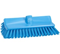 Щетка с изогнутой под углом колодкой Vikan 265 мм, средний ворс, синий цвет 70473
