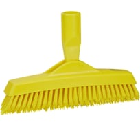 Щетка-скраб для чистки щелей и труднодоступных мест Vikan 225 мм, супер жесткая, желтый цвет 70406