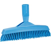 Щетка-скраб для чистки щелей и труднодоступных мест Vikan 225 мм, супер жесткая, синий цвет 70403