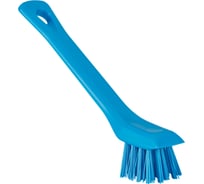 Щетка для чистки деталей с краем-скребком Vikan 150 мм, жесткий, синий цвет 39513