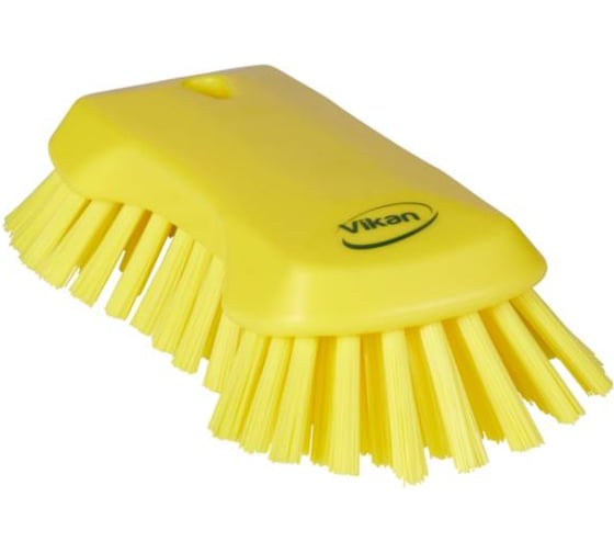 Щетка ручная скребковая Vikan XL, 230 мм, супер жесткая, желтый цвет 38946 1