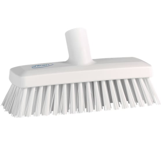Компактная щетка для пола и стен Vikan 225 мм, жесткий, белый цвет 70425 1