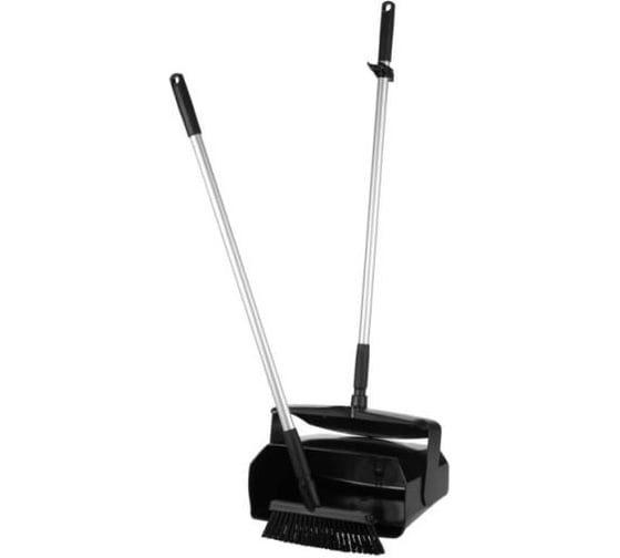 Набор: щетка с совком Vikan 350 мм, чёрный цвет 56659 1