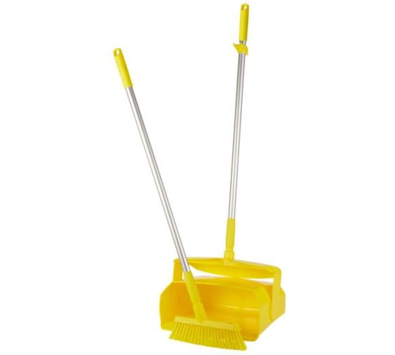 Набор: щетка с совком Vikan 350 мм, жёлтый цвет 56656 1