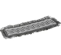 Микрофибровый моп для влажной уборки Vikan Damp 42, темный, карман, 40 см, серый цвет 549509