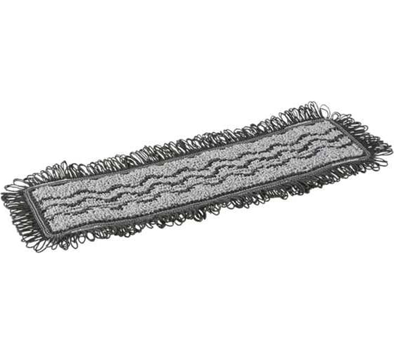 Микрофибровый моп для влажной уборки Vikan Damp 42, темный, карман, 40 см, серый цвет 549509 1