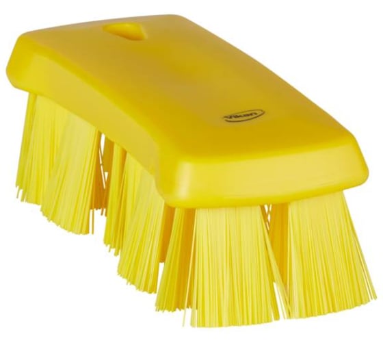 Щётка ручная Vikan UST 176 мм, жёсткая, жёлтый цвет 38916 1