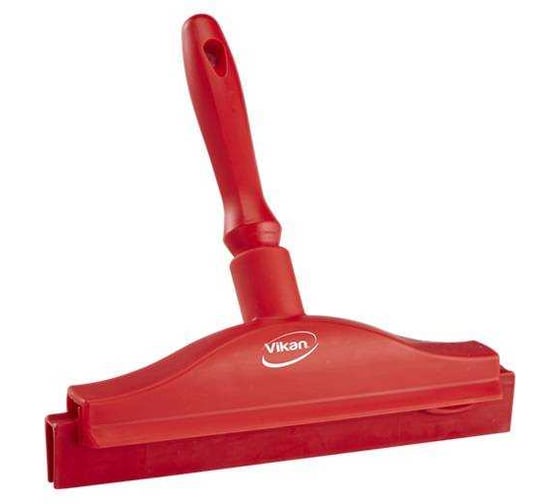 Гигиеничный ручной сгон со сменной кассетой Vikan 250 мм, красный цвет 77114 1