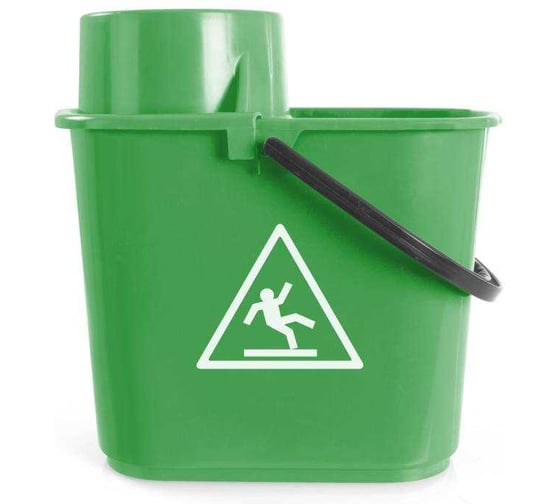 Ведро TTS Easy с отжимом, 14 л, цвет зелёный 00005042 1