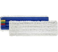 Моп TTS Microriccio на липучке, микрофибра, белый, 30 см 0M000707